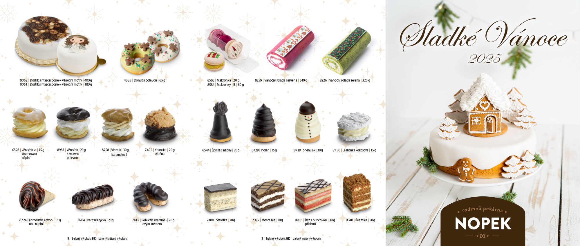 Vánoční leták - 1. strana